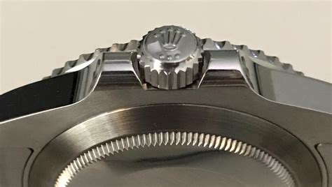 coroncina corona di carica rolex rovinata